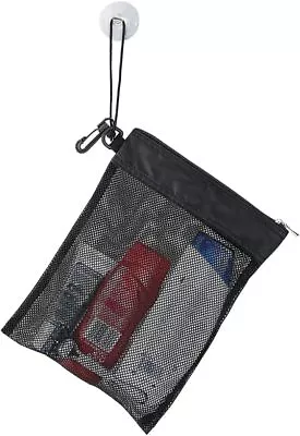 UUYYEO Mesh Hanging Shower Bag Travel Caddy Gym Tote Beach...  • $19.94