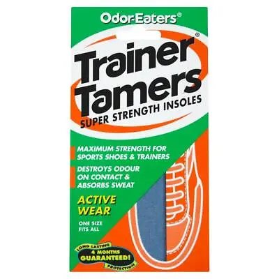 Odor-Eaters Trainer Tamers Insoles | Charcoal Layer For Deodorising • £6.50