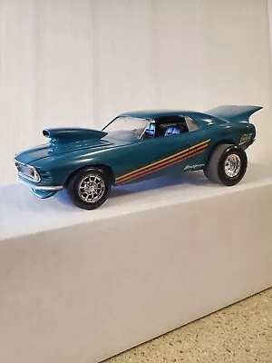 Built Model Car 1970 Custom Boss Mustang Pro-Street Drag Car 1/25 • $20