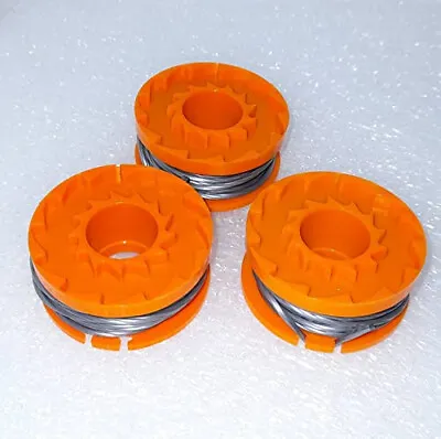 3 X ALM Trimmer Spool & Line For Qualcast CGT18LA1 CGT36LA1 Strimmer • £10.99