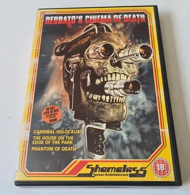 DEODATO'S Cinema Of Death - 3 Film Region 2 UK DVD SET • £24.99