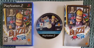 £15.75 • Buy Buzz! Brain Of The Uk Playstation 2 Game - No Buzzers Uk Pal Ps2 - Free Uk Post
