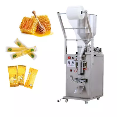 5-500ml Sachet Packing Machine Tomato Sauce Filling Honey Paste Sealing Machine • $2500