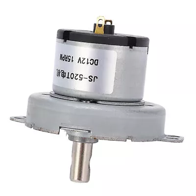 JS‑520T DC Geared Motor 12V 15RPM Gear Reducer Motor For Electronic Products • $12.46