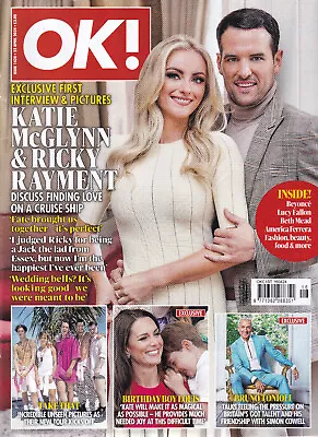 OK! Magazine April 22 2024 Katie McGlynn Ricky Rayment Take That Prince Louis • £5.99