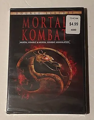 Mortal Kombat I / Mortal Kombat II (DVD 1997)M31 NEW SEALED • $9