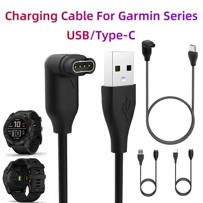 SmartWatch Charging Cable For Garmin Fenix 6 7 Pro 5X 6X 7X Vivoactive 3 3S 4 4S • $6.49