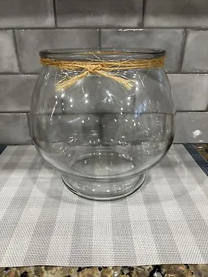 Vintage Glass Terrarium Bowl • $9.95