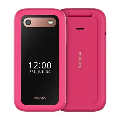 Nokia 2660 Flip  (Dual Sim 2.8 Inches 32GB 4G) - Pop Pink • $106.74