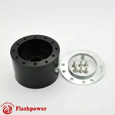 Flashpower Steering Wheel Adapter Boss Kit MG MGA MGB GT Roadster Black • $54.50