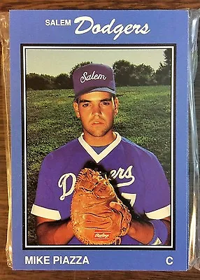 1989 Salem Dodgers MIKE PIAZZA (RC) HOF  Minor League UNOPENED Set A1017627 • $58.99