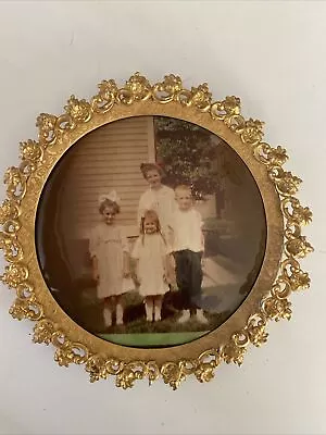 Antique Photo Frame Columbia Medallion Studios Chicago 1900’s EXCEPTIONAL! 7” • $19.99