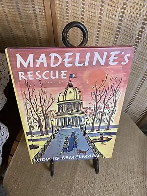 Madeline's Rescue - Ludwig Bemelmans 0670447161 Hardcover • $25