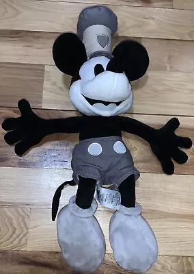 DISNEY STORE Plush MICKEY Mouse STEAMBOAT WILLIE 20  • $12.95