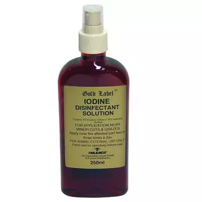 Gold Label Iodine Spray • £10.10