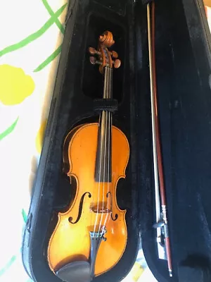 Outstanding 3/4violin C. 1920 New Strings Bow Tuners Sholulder Pad Rosin • $700