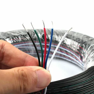 5-PIN RGB Extension Connector Wire Cable Cord For RGBW RGBWW LED Strip Light • $42.99