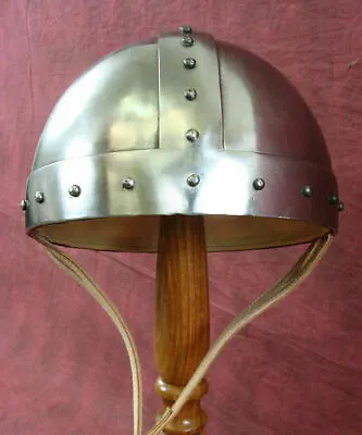 Medieval Kettle Hat Helmet Reenactment Spanish Helmet Morion Armor Cap Helmet • $82.40