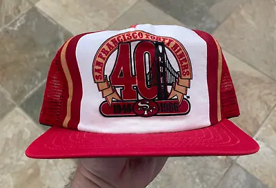 $29.87 • Buy Vintage San Francisco 49ers New Era Snapback Football Hat