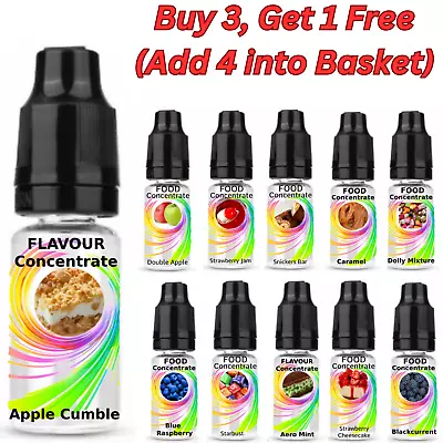 30ML Liquid Food Flavour Highly Concentrated Sweet Shake Cake Strong Flavourings • £3.69