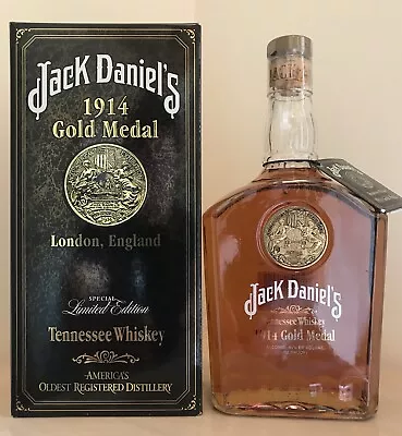 Jack Daniels 1914 Gold Medal Tennessee Whiskey 750ml 45% Box & UnregisteredTag!! • $699