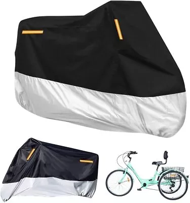BoHangong Premium Adult Tricycle Cover Universal For All 3 Wheel Bike Motorcy... • $31.63