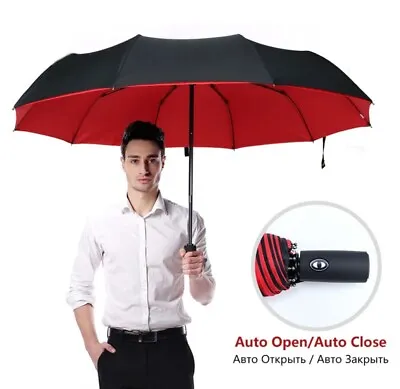 Windproof Double Layer Strong Automatic Umbrella • £15