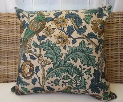 60CM Oriental Bird & Flowers Vintage Style Decorator Home Pillow Cushion Cover • $24.80