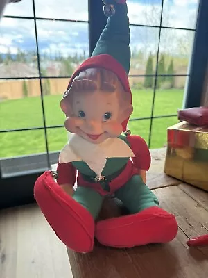 Vintage Elf Christmas • $50