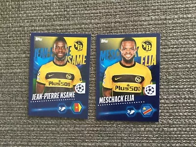 Topps Uefa Champions League 2023/24 Stickers - Team BSC Young Boys No 536 & 537 • £0.99