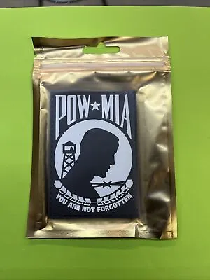 Voodoo Tactical  POW MIA Morale Patch Rubber Patch 07-0903 • $11.95