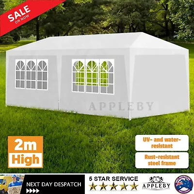 $128.80 • Buy Party Tent With Side Panels 3x6m Outdoor Event Festival Shelter Canopy Gazebo