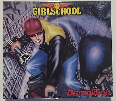 Girlschool Demolition CD New Brazil Press Slipcover + Bonus Tracks • $17.99