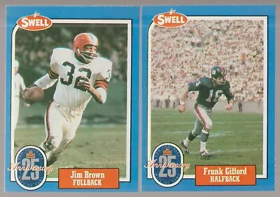 1988 Swell Football Greats You Pick #1 - #144 Nmmt **** Free Shipping **** • $1