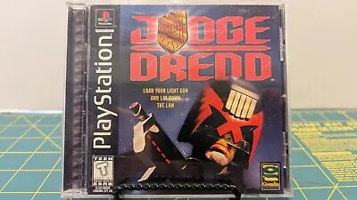 Judge Dredd (Sony PlayStation 1 1998) - CIB - Cleaned & Tested • $23.75