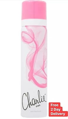 Best Charlie Pink Body Fragrance Fresh Travel Size Spray - 75ml • £1.99