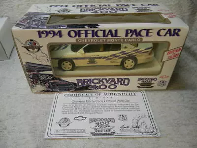 Brookfield 1/25 Scale 1994 Monte Carlo Brickyard 400 Pace Promo Car  -mib • $24.99