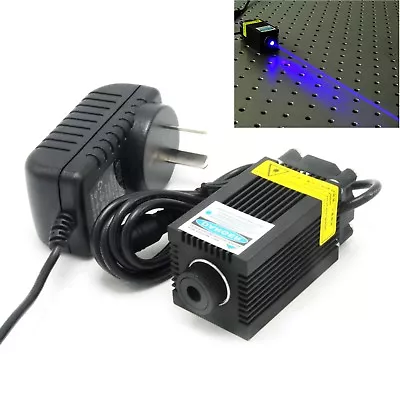 450nm 1W Blue Laser Engraving 1000mW Focusable Dot Diode Module Carving Burning • $80.76