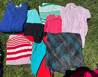 Vintage Women's Clothing Lot 70s 80s Wholesale Resale Sweaters Tops Items • $40