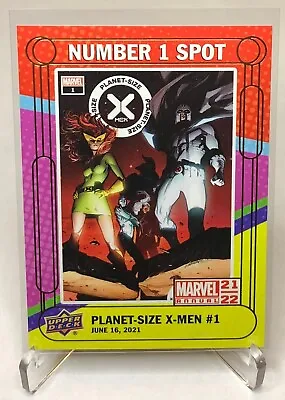 2021-22 Upper Deck Marvel Annual Planet Size X Men #1 Number 1 Spot #N1S24 • $2.24