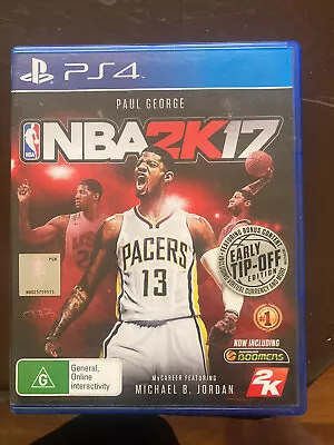 NBA 2K17 PS4 PlayStation 4 *Tested & Working* • $5.50