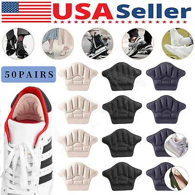 Heel Grips For Loose Shoes Heel Cushion Pads No-Slip Shoe Inserts Half Wholesale • $4.99