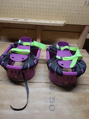 Vintage 1989 Kids Hart Moon Shoes Purple - Fast Shipping! • $11.99