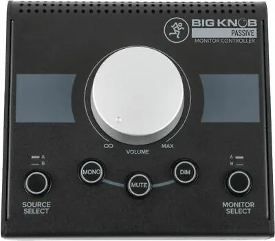 £74.99 • Buy Mackie Big Knob Passive - 2x2 Studio Monitor Controller USB Audio Interface