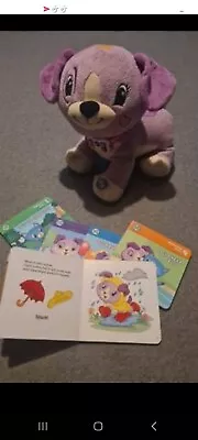 Leap Frog Read With Me Violet Interactive Puppy Sings And Reads Push Buttons VGC • £5