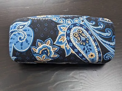 Vera Bradley  Blue Paisley  Hard Eyeglass Case • $9.50