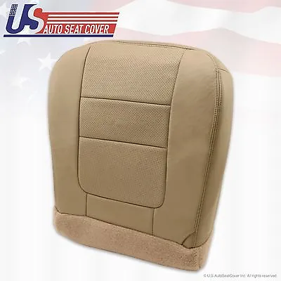 2001 Ford F250 F350 Lariat Driver Bottom Leather Seat Cover Parchment TAN • $110.76