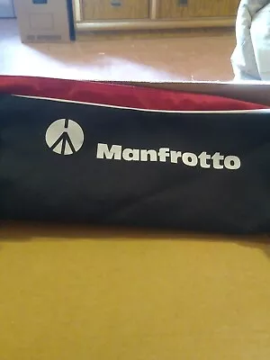 Manfrotto Small Black Red And White Polyester Bag • $11