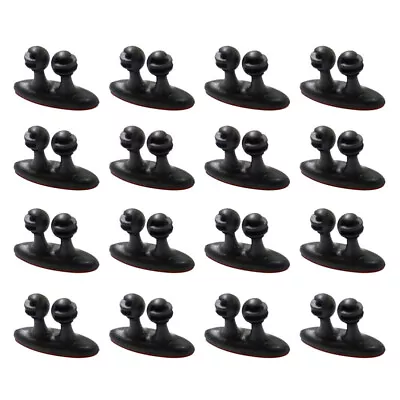  16pcs Self-adhesive Cable Clips Multipurpose Mini Wire Clip Cable Organizer • $9.67