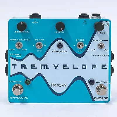 Pigtronix Tremvelope Envelope Modulated EMT Tremolo Guitar Effect Pedal • $179.99